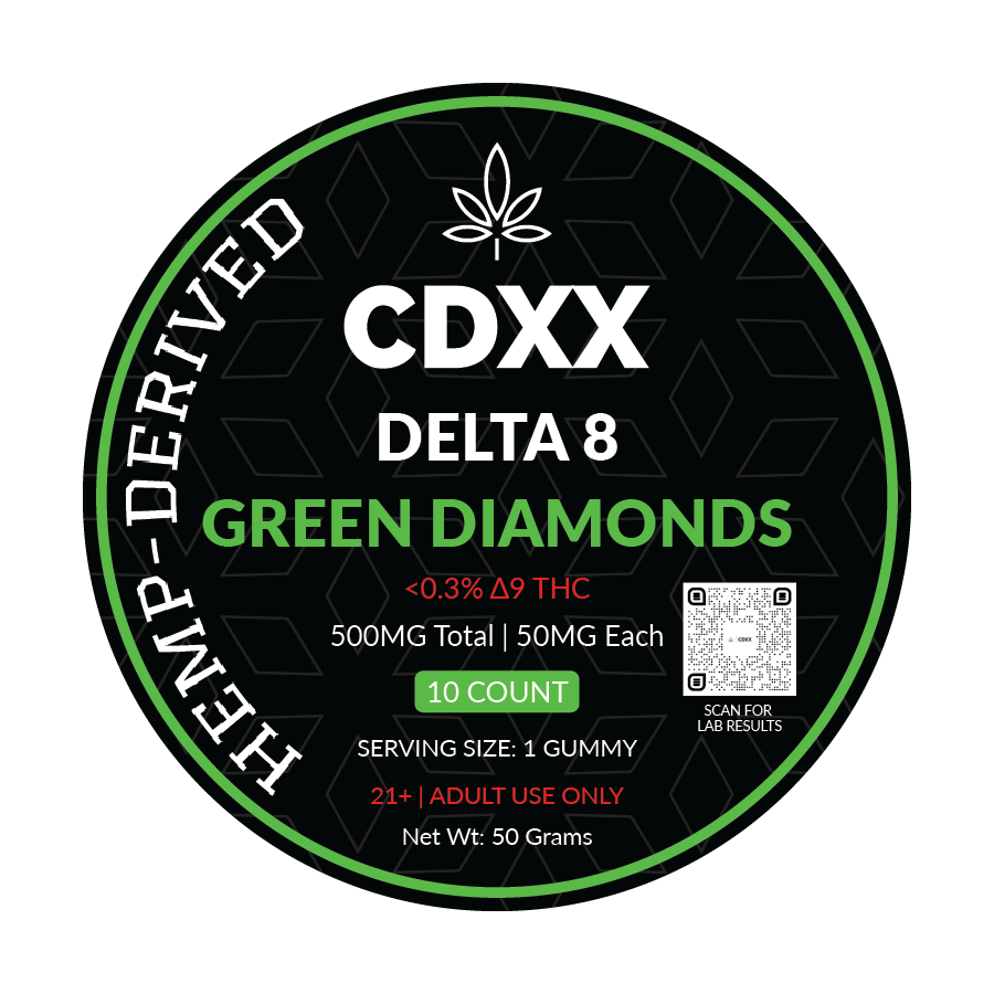 Delta 8 Green Diamonds
